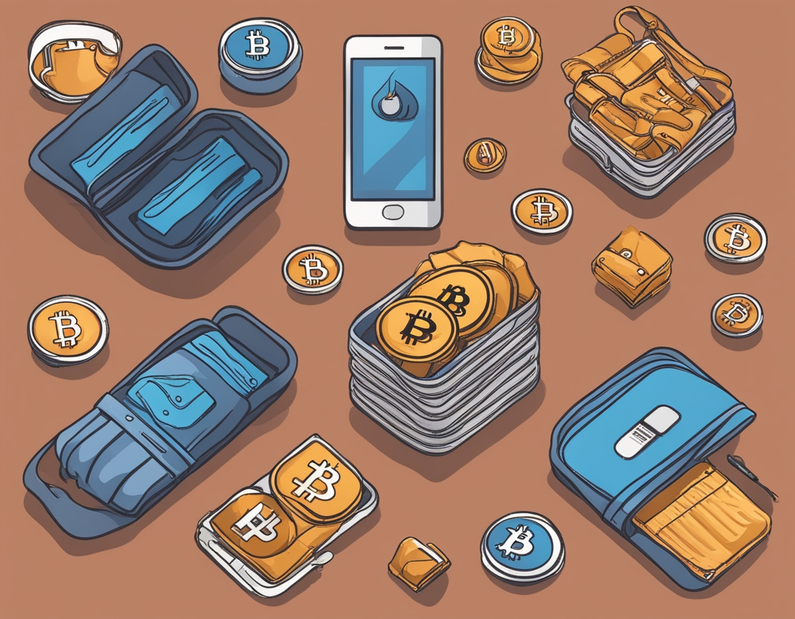 Multiple Bitcoin Wallet - text2img deepai generated